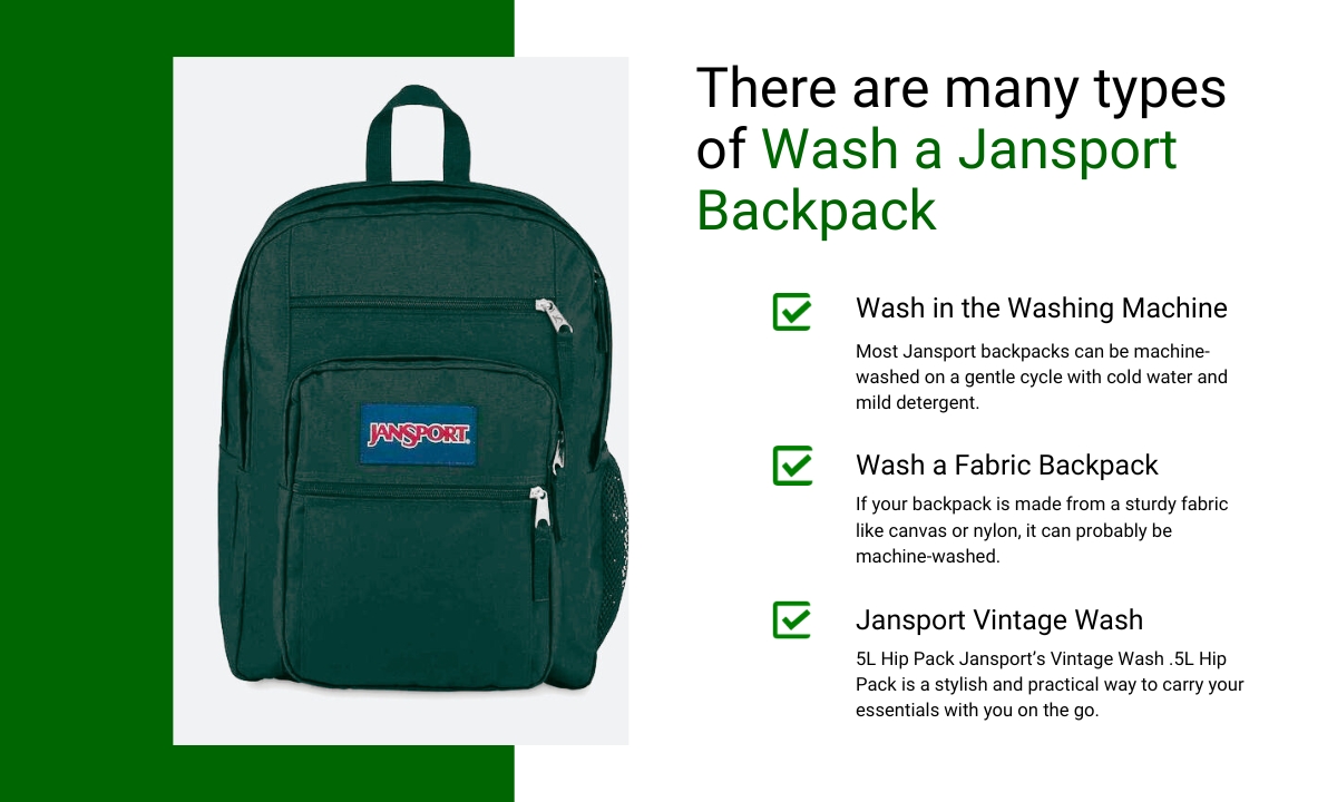 Read more about the article How to Wash a Jansport Backpack