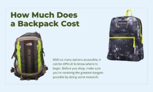 Read more about the article How Much Does a Backpack Cost